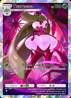 Tsareena card in English
