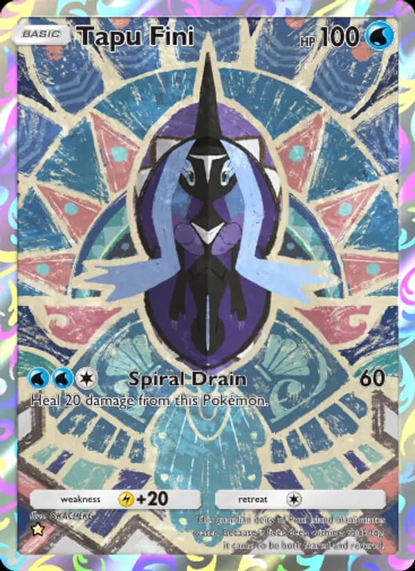 Tapu Fini card in English