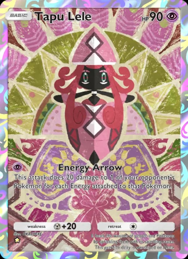 Tapu Lele card in English