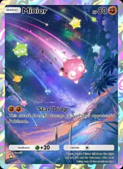 Minior card in English