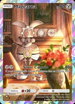 Magearna card in English