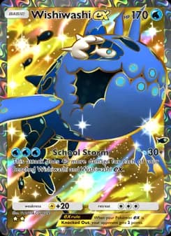 Wishiwashi ex card in English