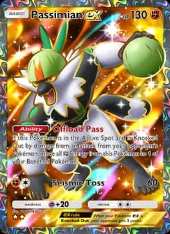 Passimian ex card in English