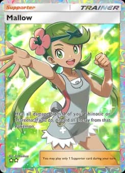 Mallow card in English