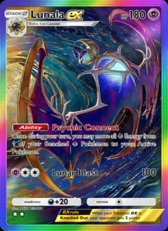 Lunala ex card in English