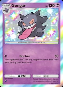 Gengar card in English