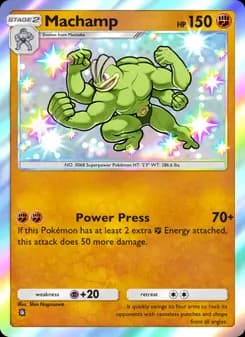 Machamp card in English