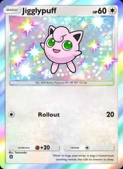 Jigglypuff card in English