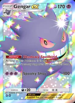 Gengar ex card in English
