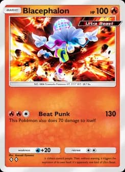 Blacephalon card in English