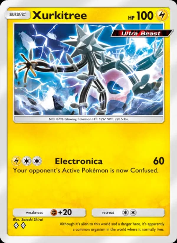 Xurkitree card in English