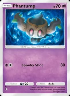 Phantump card in English