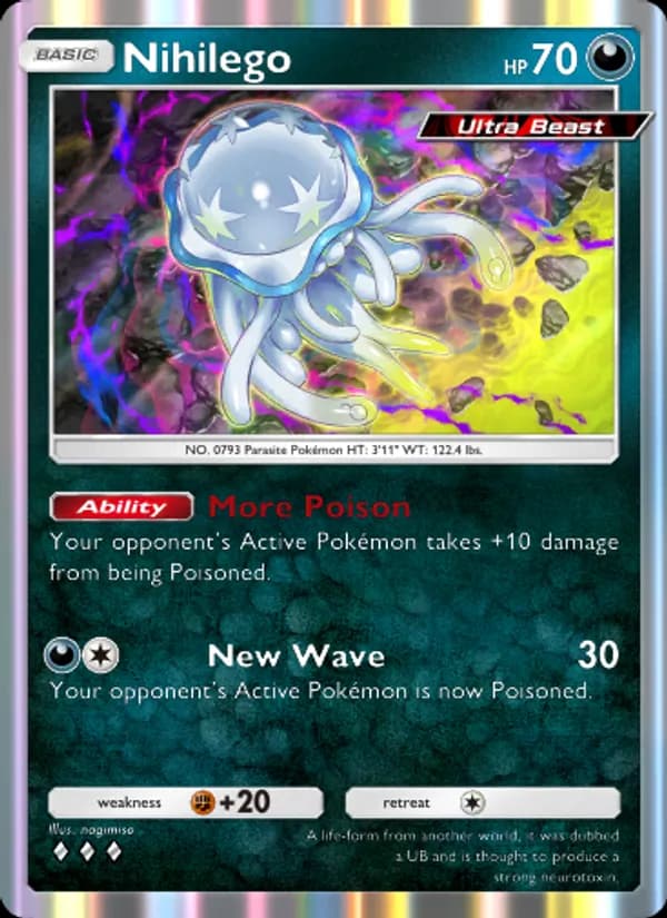 Nihilego card in English
