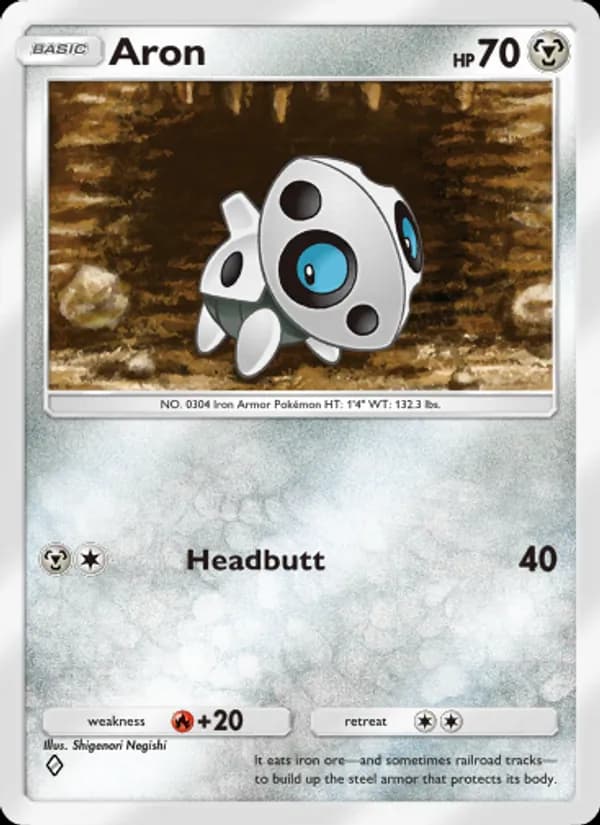 Aron card in English