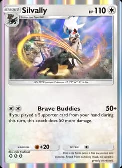 Silvally card in English