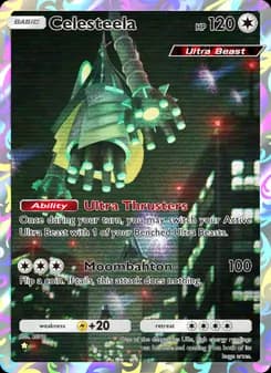Celesteela card in English