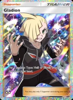 Gladion card in English