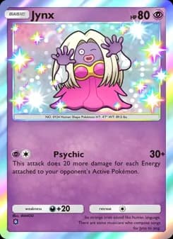 Jynx card in English