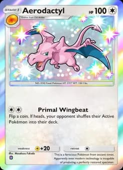 Aerodactyl card in English