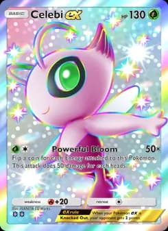 Celebi ex card in English