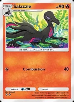 Salazzle card in English