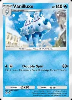 Vanilluxe card in English
