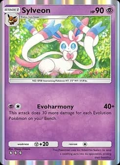 Sylveon card in English