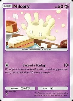 Milcery card in English