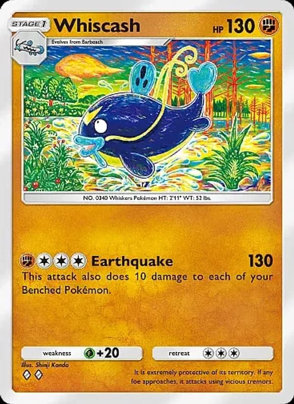 Whiscash card in English
