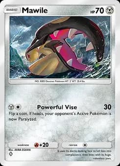 Mawile card in English