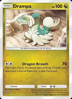 Drampa card in English