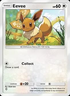 Eevee card in English