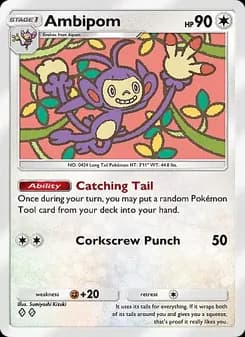 Ambipom card in English