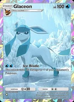 Glaceon card in English