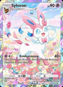 Sylveon card in English