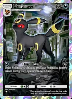 Umbreon card in English