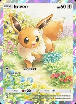 Eevee card in English