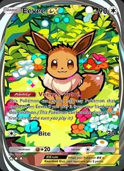 Eevee ex card in English