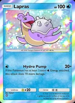 Lapras card in English