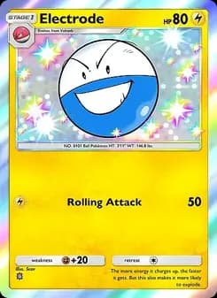 Electrode card in English