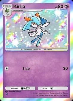 Kirlia card in English