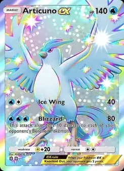 Articuno ex card in English