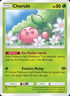 Cherubi card in English