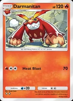 Darmanitan card in English