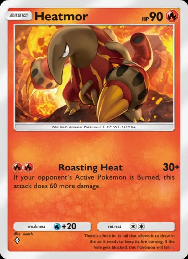 Heatmor card in English