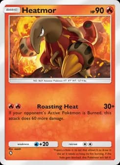 Heatmor card in English