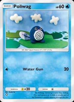 Poliwag card in English