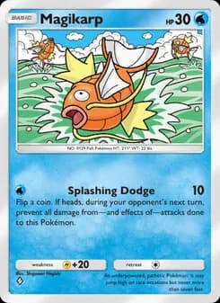 Magikarp card in English