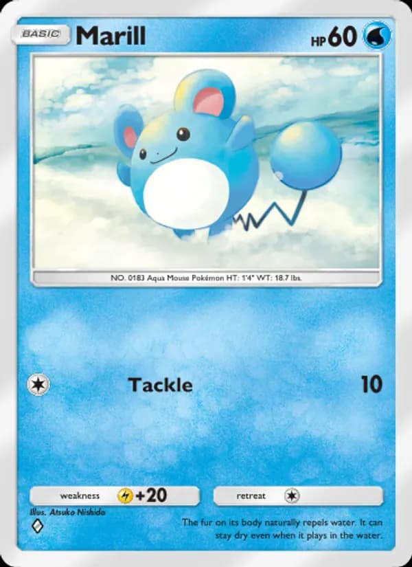 Marill card in English
