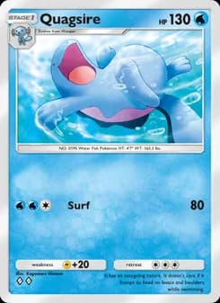 Quagsire card in English